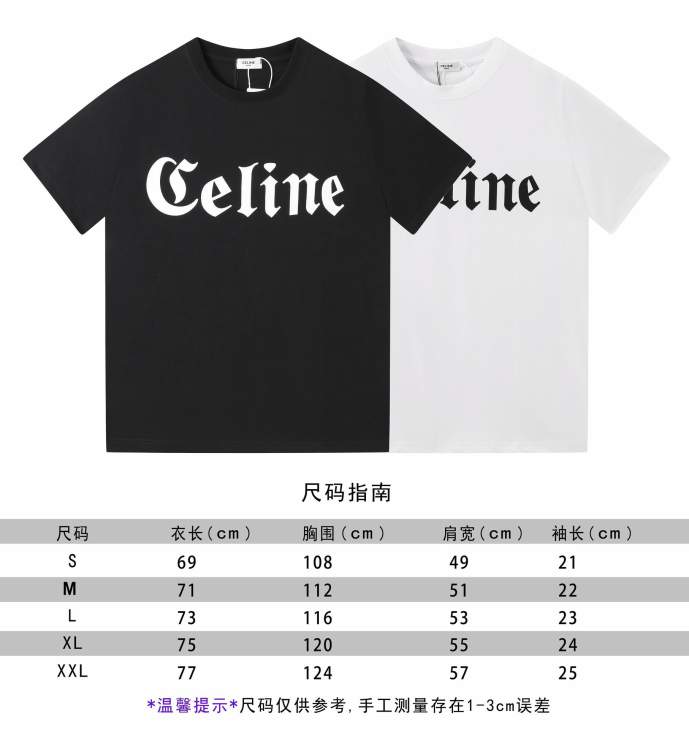 Picture of Celine T Shirts Short _SKUCelineS-2XL12dtrA29618723